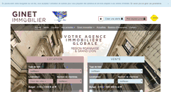 Desktop Screenshot of ginet.fr